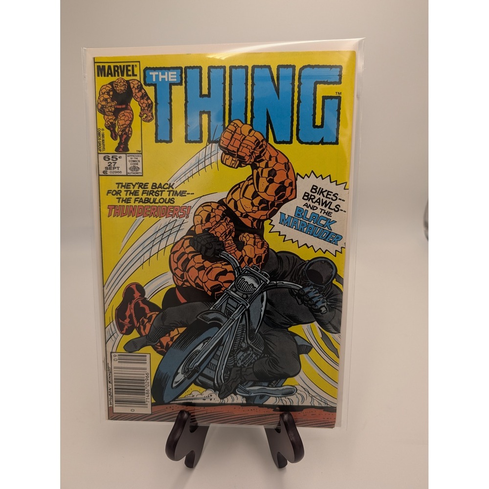 The Thing‎ 27 Marvel newsstand version 1985